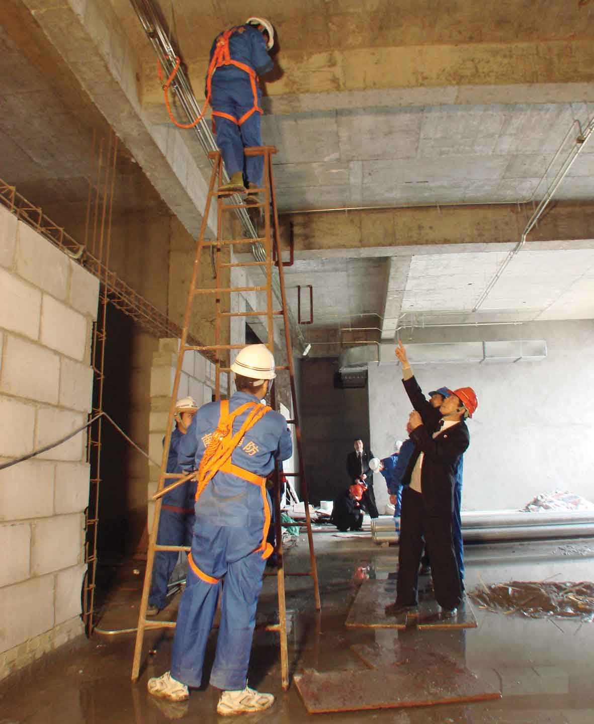 消防安防、机电施工改造 (1) 